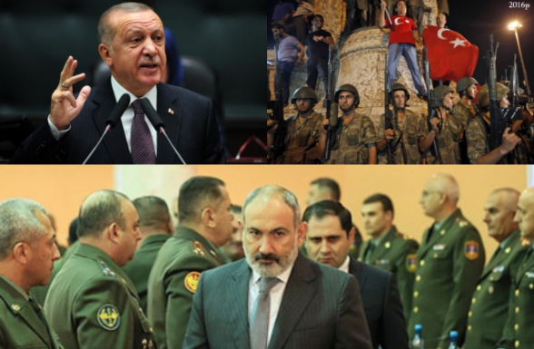 Էրդողանը, Փաշինյանի նման, մինչ այսօր չի վստահում իր երկրի զինված ուժերին